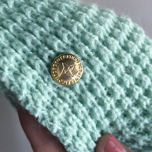 Mint green BCBGeneration infinity scarf.